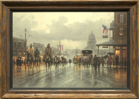 The Lights of Broadway by artist G Harvey